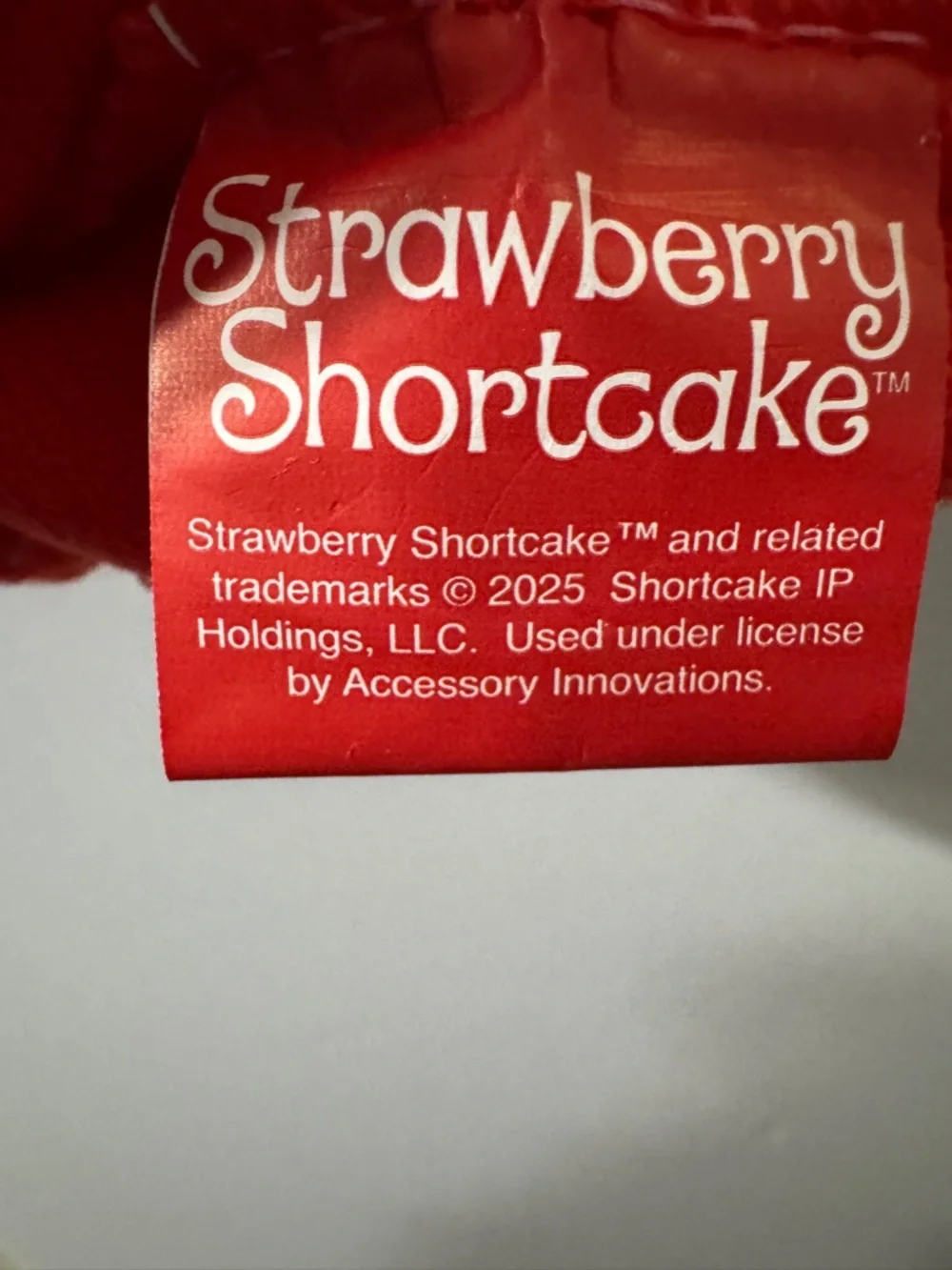 Strawberry Shortcake 'Berry Cute' Pom Beanie - Pink & Red